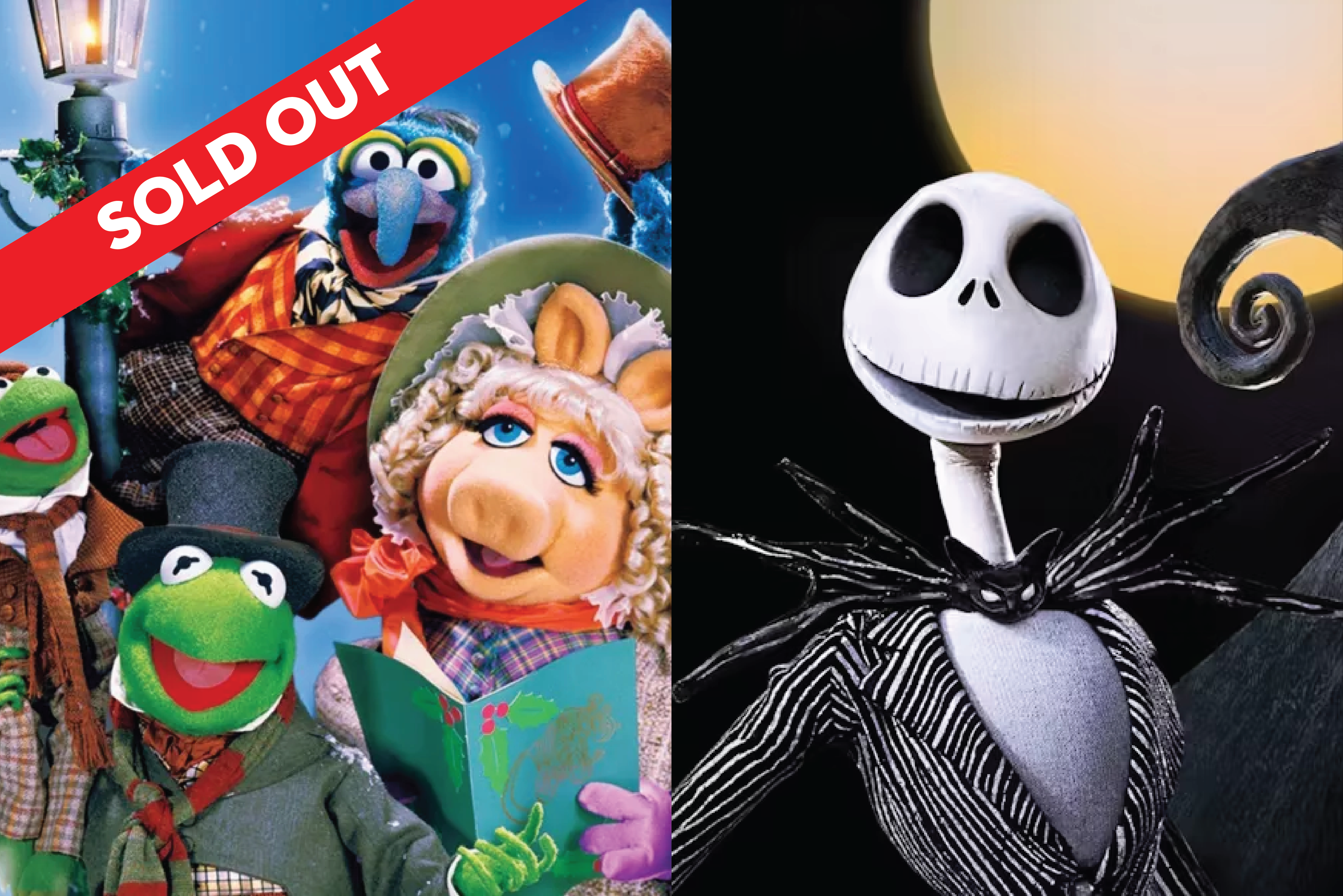More Info for Christmas double feature: A Muppet Christmas Carol and The Nightmare Before Christmas